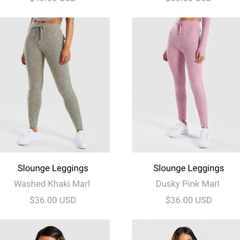 Gymshark | slounged cropped hoodie top + pants - Picture 3 of 4